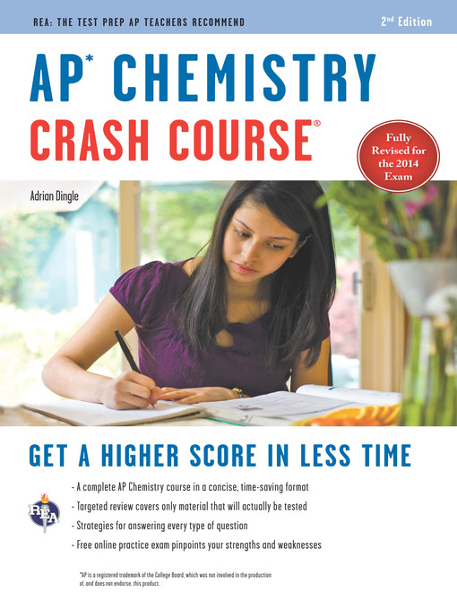 Title details for AP Chemistry Crash Course Book + Online by Adrian Dingle - Wait list